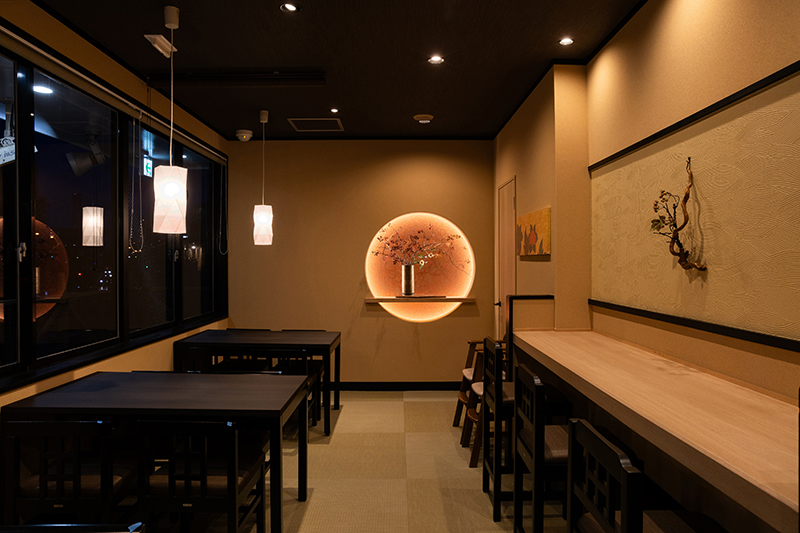 落ち着いた和の空間